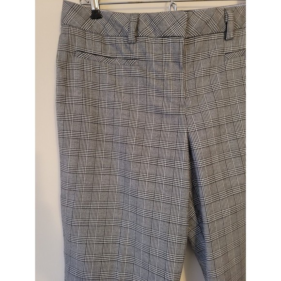 Lands End Womens Plaid Trouser Leg Pants Fit 2 Size 10P - Picture 3 of 9